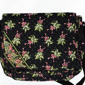 Vera Bradley Laptop Messenger Tote | Retired Vintage Breast Cancer Hope Quilted